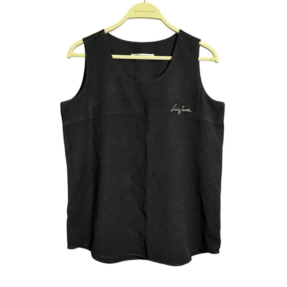 Elegant Black Tank Top by